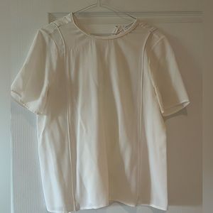 EQUIPMENT white silk tshirt